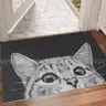 Brand New - Cat Door Welcome Mat - Outdoor Entrance, Durable Doormat for Indoors &#x26; Outdoors, 17&#x22;x29&#x22;- Shipping Available