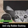 Brand New - Cat Door Welcome Mat - Outdoor Entrance, Durable Doormat for Indoors &#x26; Outdoors, 17&#x22;x29&#x22;- Shipping Available