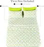 Brand New - Ultra-Soft Microfiber Sheet Set Fit 14 inches Deep Pocket - 4 Pieces Set Twin,Lime Green- Shipping Available