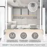 Brand New - Hollywood Vanity Mirror with Lights, White - Shipping Available