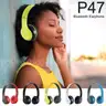 Brand New - Lot of 5 P47 Wireless Over-Ear Headphones - Shipping Available