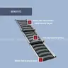 Brand New - Heavy Duty 69&#x22; Telescoping Pet Ramp, Lightweight Aluminum, Extra Long - Shipping Available