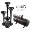 Brand New - 4 CHIME 150db TRAIN AIR HORN KIT FIRE ENGINE TRUCK AMBULANCE - Shipping Available