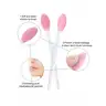 Brand New - Lot of 100 Nose Cleaning Tool, Brush Blackheads Cleaning, Pink - Shipping Available