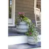 BRAND NEW - Lot of 10 Round Ceramic Indoor/Outdoor Planters - Shipping Available