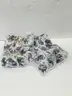 Brand New - Lot of 1000 Westlake Art Artificial Pom Pom Balls Fluffy Keychain, Gray - Shipping Available