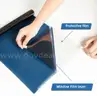 Brand New - 5 Rolls One Way Privacy Window Film,Premium PET Material, Blue 35.4 Inch x 16.4 Feet - Shipping Available