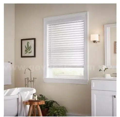 Brand New - 4PCS - Blinds Giant, 2&#x22; Cordless Faux Wood Blind 31&#x22;(W) x 64&#x22;(L) White - Shipping Available