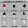Brand New - 42 Heavy Equipment Keys Master Set - Shipping Available