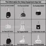 Brand New - 42 Heavy Equipment Keys Master Set - Shipping Available