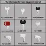 Brand New - 42 Heavy Equipment Keys Master Set - Shipping Available