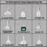Brand New - 42 Heavy Equipment Keys Master Set - Shipping Available