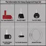 Brand New - 42 Heavy Equipment Keys Master Set - Shipping Available