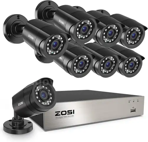Brand New - 8-Channel Wired Outdoor Security Camera System With AI - Shipping Available