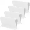 Brand New - 50PCS - Roller Window Shade Plastic Hem Grip, Home Rolling Curtain Accessories, White - Shipping Available