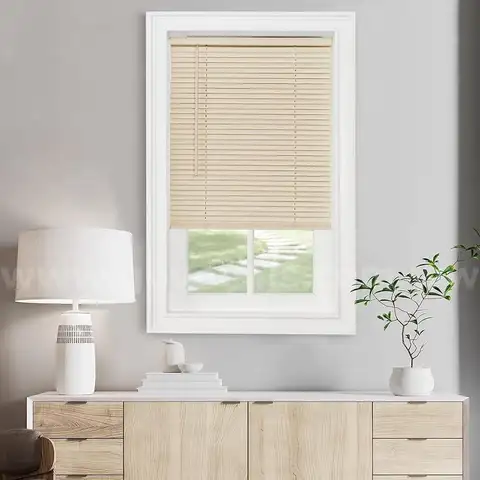 Brand New - Blinds Giant, 1" Cordless Mini Blind 28"(W) X 72"(L), Alabaster - Shipping Available