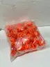 Brand New - Lot of 50 Teeth Cleaning Durable Natural Rubber Pet Chew Balls, Orange - Shipping Available