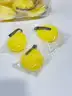 Brand New - Lot of 25 Soft Honeycomb Shower Puffs, Yellow  - Shipping Available