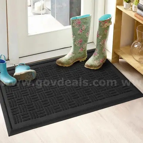 Brand New - 15"x30" Boot Tray, Heavy Duty Shoe Tray for Entryway, Waterproof Non-Slip Shoe Mat,Black- Shipping Available