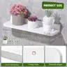 Brand New - 3 Pack Floating Shelves for Wall, 15"x5" Wall Mounted Plant Wood Shelves for Bedroom - Shipping Available