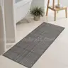 Brand New - 20"x47" Bathroom Runner, Gray Non Slip Long Bath Mat - Shipping Available