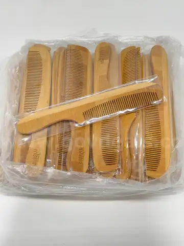 Brand New - Lot of 100 Bundle of Wooden Comb - Shipping Available
