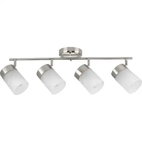 Brand New - Ridgecrest 4 -Light Brushed Nickel Linear Track Lights - Shipping Available