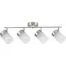 Brand New - Ridgecrest 4 -Light Brushed Nickel Linear Track Lights - Shipping Available