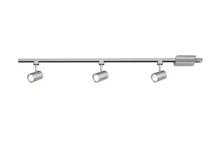 Brand New - 4-ft. 3-Light Brushed Nickel Integrated LED Linear Track Lighting Kit - Shipping Available