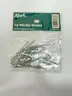 Brand New - 25 Pack Kirsch 3.0" Slip-In Long Pin-On Heading Hooks– Durable Curtain & Drape Accessor – Shipping Available