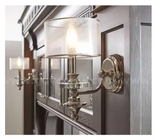 Brand New - March Collection 1-Light Polished Nickel Wall Sconce - Shipping Available