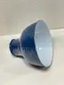 Brand New - 2-1/4 in. Large Matte Blue Metal Bell Pendant Light Shade - Shipping Available