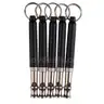 Brand New - Lot of 50 Pet Training Stainless Steel Clicker Whistle Ultrasonic, Black - Shipping Available