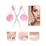 Brand New - Lot of 100 Nose Cleaning Tool, Brush Blackheads Cleaning, Pink - Shipping Available