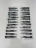 Brand New - Lot of 24 Westlake Art Double Sided Eyebrow Eyelash Tweezers  - Black- Shipping Available