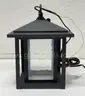 Brand New - Small Exterior LED Hanging Lantern, Black - Shipping Available