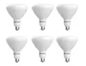 Brand New - 6 PACK - 75-Watt Equivalent BR40 Soft White (2700K) Dimmable LED Light Bulb - Shipping Available