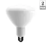 Brand New - 2 PACK - 75-Watt Equivalent BR40 Soft White (2700K) Dimmable LED Light Bulb - Shipping Available