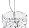 Brand New - Keighley 1-Light Chrome and Crystal Mini Pendant Light Fixture - Shipping Available