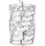 Brand New - Keighley 1-Light Chrome and Crystal Mini Pendant Light Fixture - Shipping Available