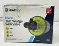Brand New - HoldRite TestRite 3 in. DWV Test Wedge with Valve - Shipping Available