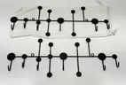Brand New - 4PCS - Big Size Coat Rack Wall Mounted 6 Hooks Metal Coat Hook 22 inch - Shipping Available