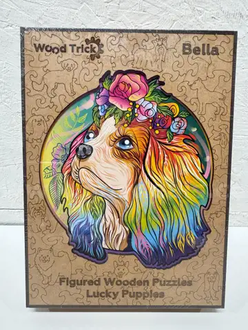 Brand New - Wood Trick Figured Wooden Puzzles Bella 110 parts - Shipping Available