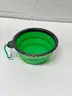 Brand New - Lot of 50 Portable Silicone Folding Pet Bowls, Green - Shipping Available