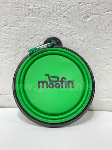 Brand New - Lot of 50 Portable Silicone Folding Pet Bowls, Green - Shipping Available