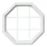 Brand New - RELIABILT Jamb Octagon White Windows - Shipping Available