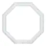 Brand New - RELIABILT Jamb Octagon White Window - Shipping Available