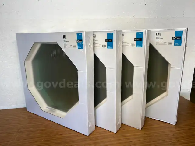 Brand New - Lot of 4 - RELIABILT Jamb Octagon White Windows - Shipping Available