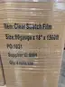 Brand New - 4 Rolls Clear Stretch Wrap, 80 gauge, 18&#x22; x 1,500&#x27; - 6000 FT - Shipping Available