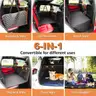 Brand New - Back Seat Extender for Dogs Cats,Car Seat Cover with Hard Support, Black- Shipping Available